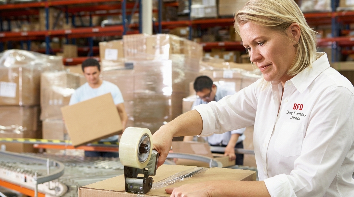 Buy Factory Direct warehouse team
